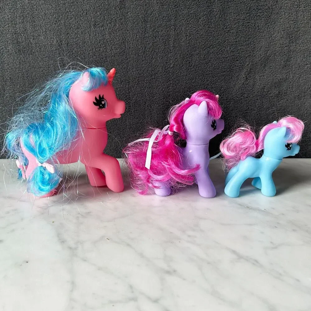 My Little Pony Lot of 5 Ponies & 3 Books Passport To Reading/Reading Together